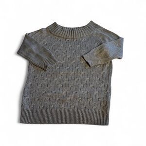 New York & Company Charcoal Knit Sweater